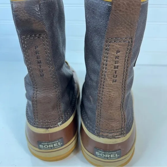 Sorel 1964 Premium T CVS Cordovan Waterproof Snow Boots NM1560-231 Size 9.