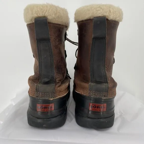 Sorel Bighorn Leather Snow Boots Size 9