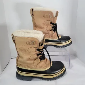 Sorel Caribou Womens 6 Winter Snow Boots Waterproof Insulated Warm Gorpcore