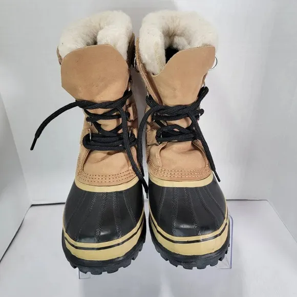Sorel Caribou Womens 6 Winter Snow Boots Waterproof Insulated Warm Gorpcore