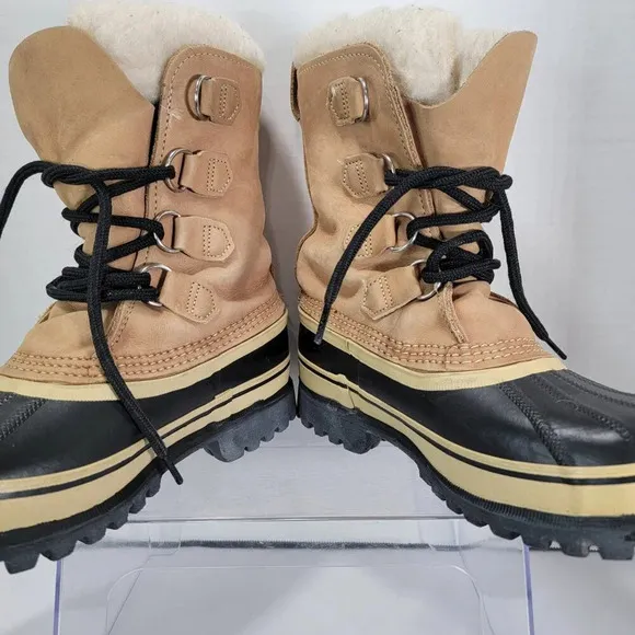 Sorel Caribou Womens 6 Winter Snow Boots Waterproof Insulated Warm Gorpcore