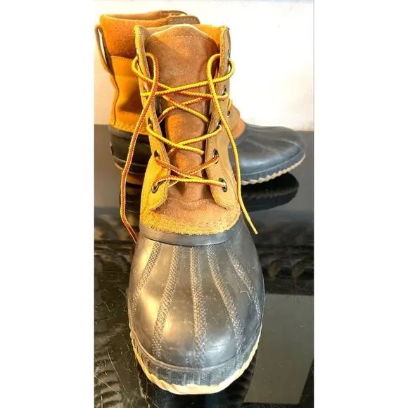 Sorel Cheyanne II Lace Waterproof Winter Snow Boots Youth SZ 7 Front Laces Lined