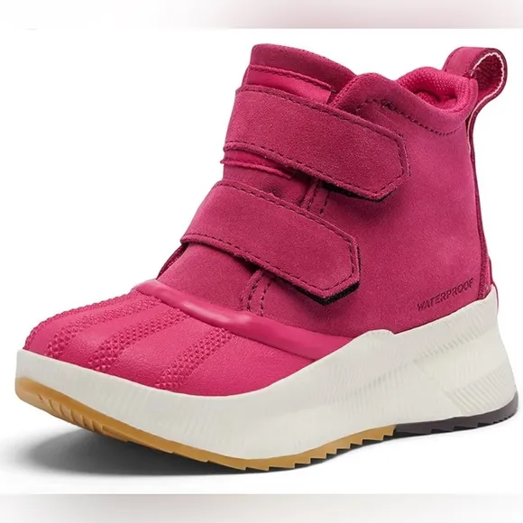 SOREL Children’s Out n About Classic Waterproof Snow Girls Boots Pink Sz 10