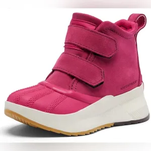 SOREL Children’s Out n About Classic Waterproof Snow Girls Boots Pink Sz 10