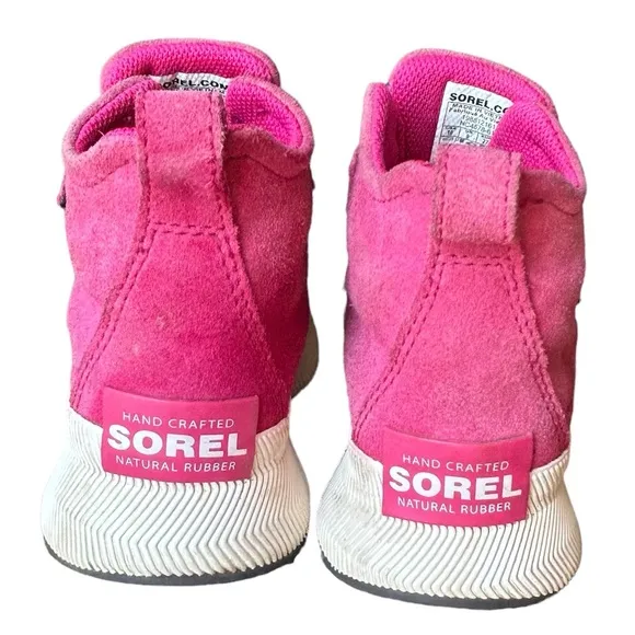 SOREL Children’s Out n About Classic Waterproof Snow Girls Boots Pink Sz 10