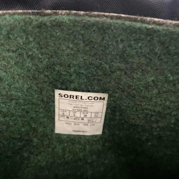 SOREL collegiate Navy Atmosphere Snow Boots