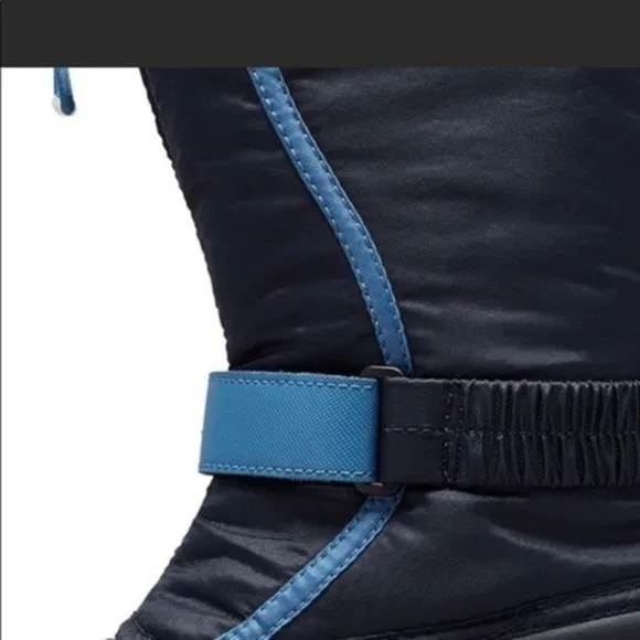 SOREL collegiate Navy Atmosphere Snow Boots