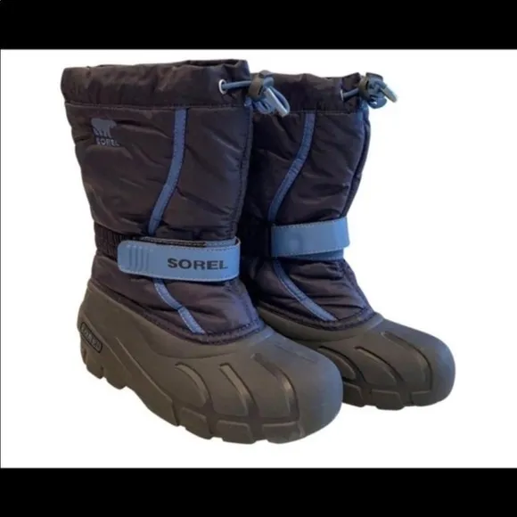 SOREL collegiate Navy Atmosphere Snow Boots