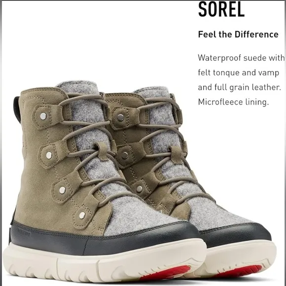 Sorel Explorer 11 Joan F Women’s Hiking boots Size 6.5