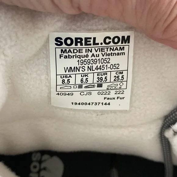 Sorel Explorer Next Faux Shearling Waterproof Boots Size 8.5.
