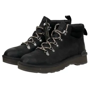 Sorel Hi Line Hiking Boot Women's SZ 10.5 Black Suede Leather NEW Athletic Chunk
