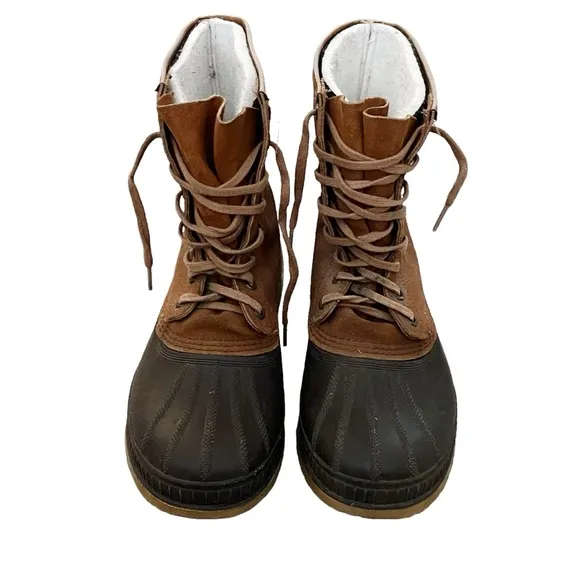 Sorel Leather Men’s Ice Pac Snow Boots Size 10