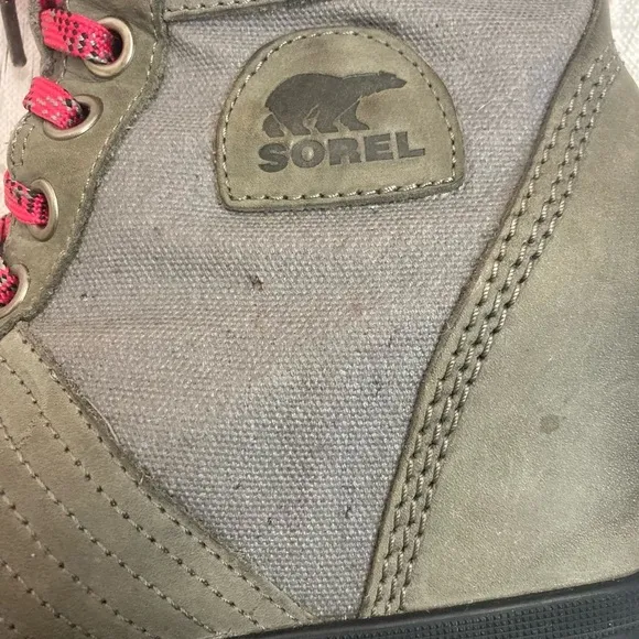 Sorel Lexie Lace Up Wedge Boots