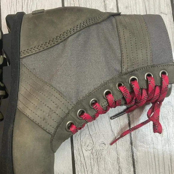 Sorel Lexie Lace Up Wedge Boots