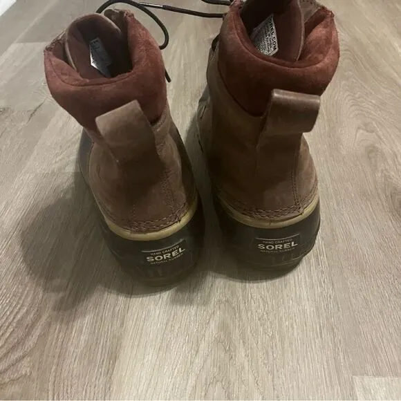 Sorel Men's Brown Classic Rubber Duck Boots