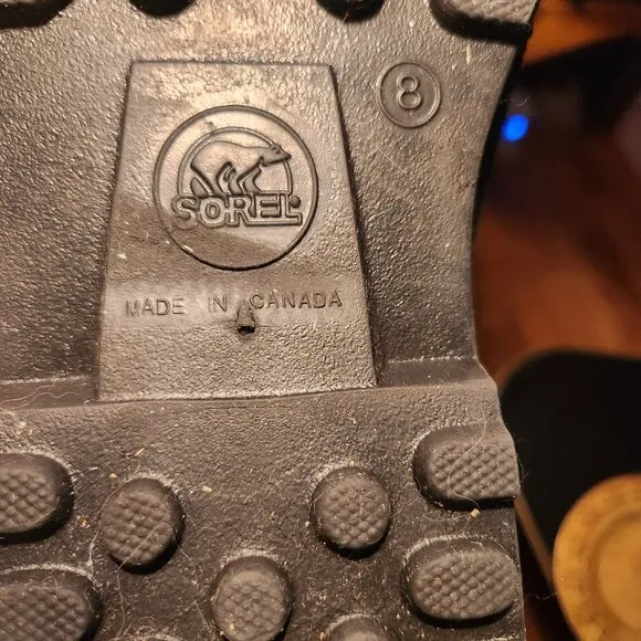 Sorel Men's Kaufman Canada Boots Sz 8