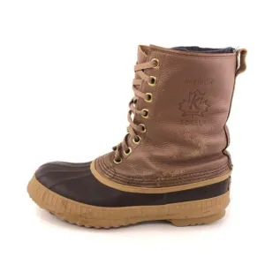 Sorel Premium Leather Waterproof Snow Boots 8