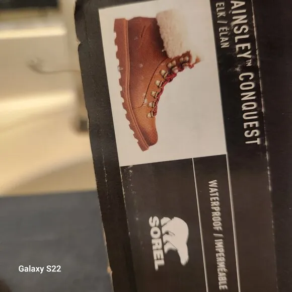 Sorel Women's &quot;Ainsley Conquest&quot; Boots. NIB. Size 5