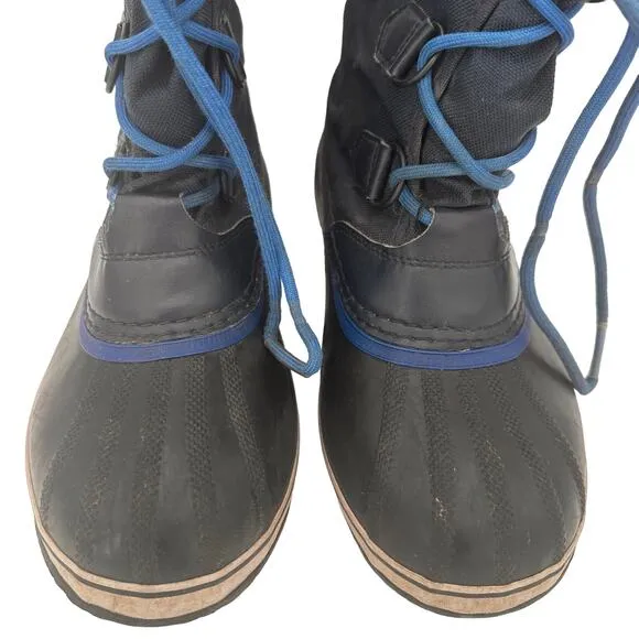 Sorel Youth Blue Yoot Pac Nylon Unisex Snow Boots Size 6
