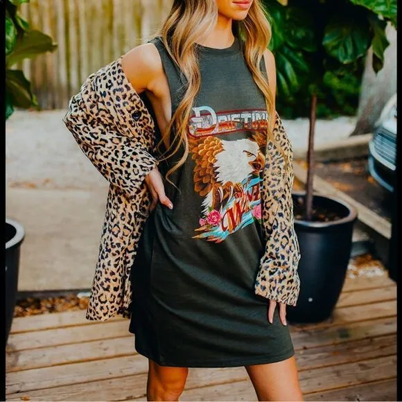 SPELL &amp; THE GYPSY Wind Drifter Eagle Tank Dress
