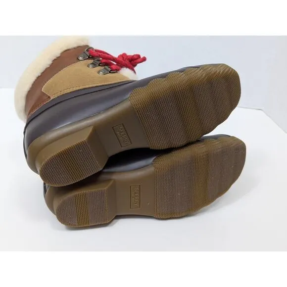 Sperry Alpine Saltwater Little Kid Size 3 Brown/Black NEW (no box)