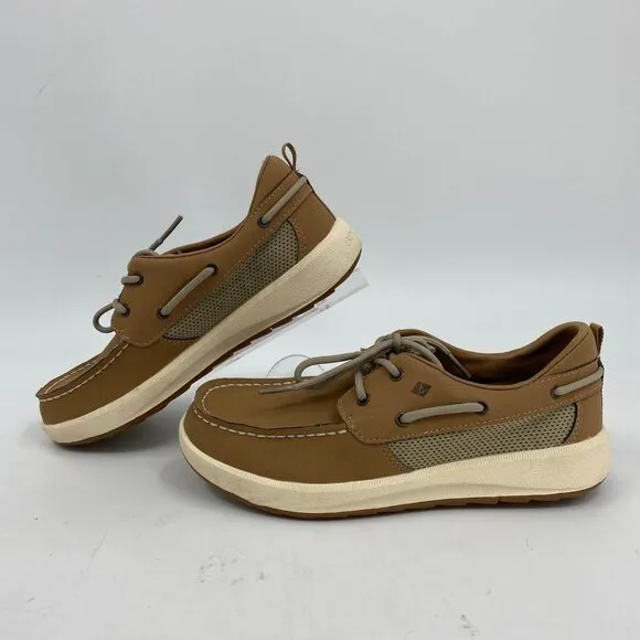 Sperry Brown Classic Boat Shoe Loafers for Boys | Size 5 Youth