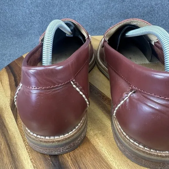 SPERRY Red Penny Loafers mens 12 M STS21472 Slip-on Lightweight