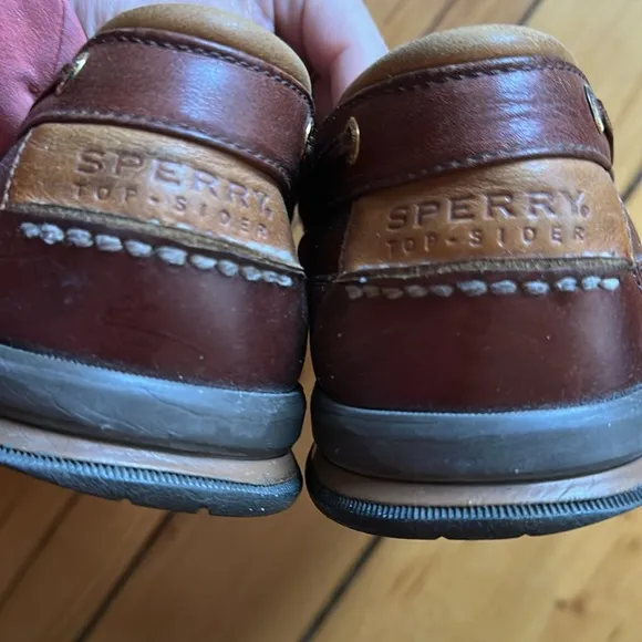 Sperry Top-Sider Gold Cup Fisherman Sandals Brown Leather, Size 11M