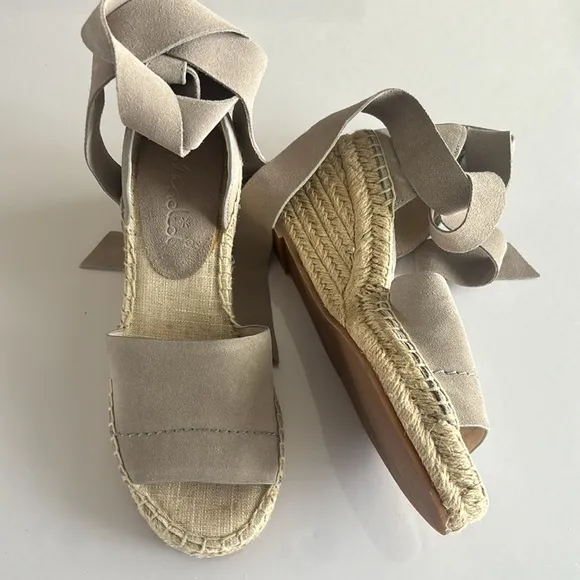 Splendid  Malissa Espadrille Wedge Sandal Dresden Size 6 1/2