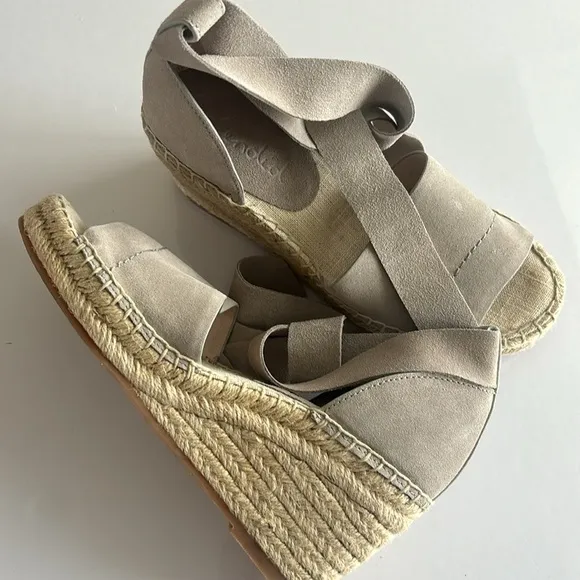 Splendid  Malissa Espadrille Wedge Sandal Dresden Size 6 1/2