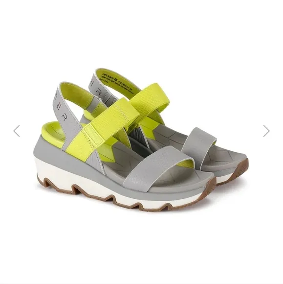 Spyder Women's Campie Sandals Gray and Green Sandals. NEW!