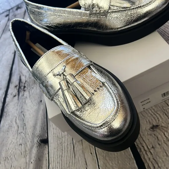 Steven Silver Beryn Platform Kiltie Tassel Loafer