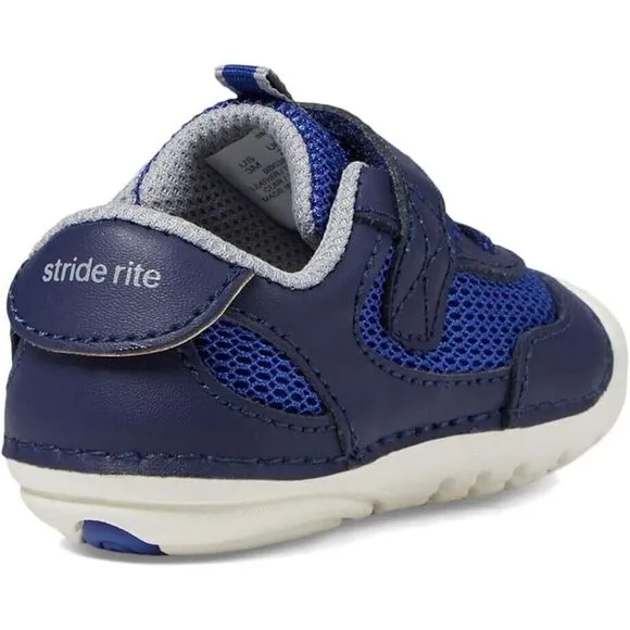 Stride Rite Apollo BB038301 Sneakers Kids Blue Soft Motion Casual Shoes FZP011