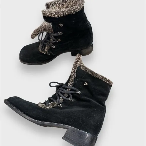 Stuart Weirzman Shearling Lined Boots