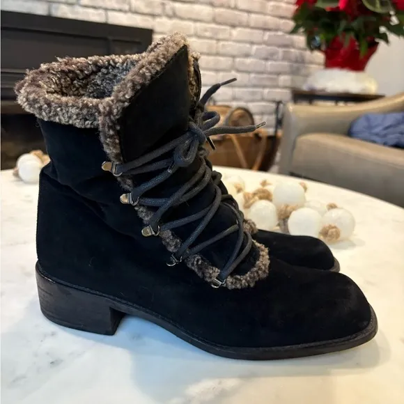Stuart Weirzman Shearling Lined Boots