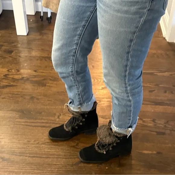 Stuart Weirzman Shearling Lined Boots