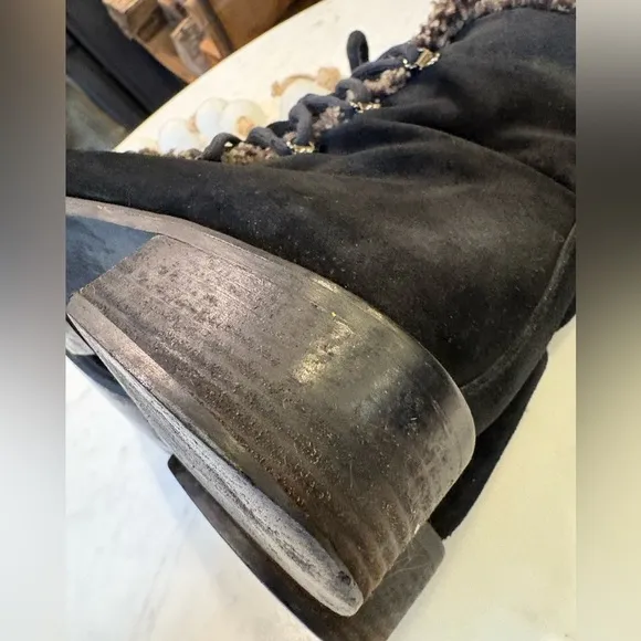 Stuart Weirzman Shearling Lined Boots