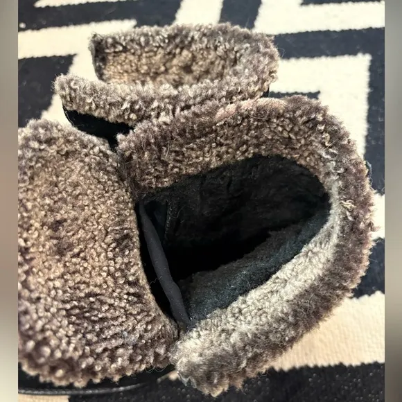 Stuart Weirzman Shearling Lined Boots