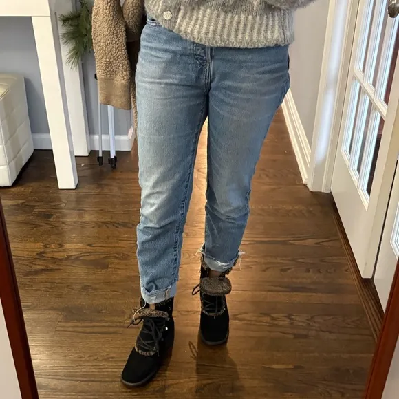 Stuart Weirzman Shearling Lined Boots
