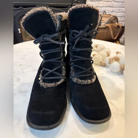 Stuart Weirzman Shearling Lined Boots