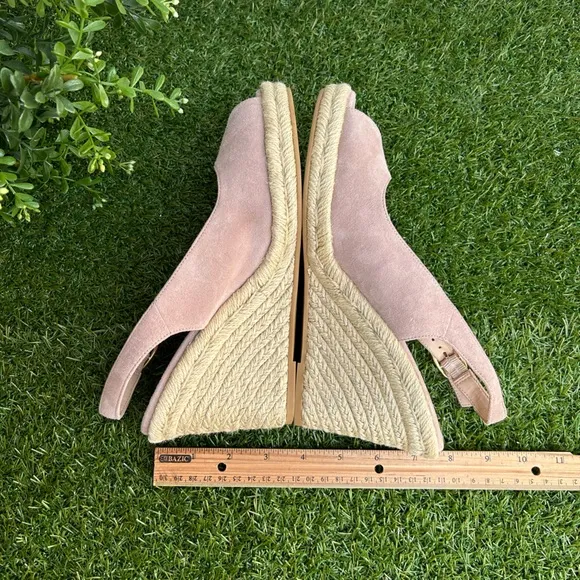 STUART WEITZMAN Jean Espadrille Platform WedgeSandal Women size 8 gently used
