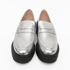 Stuart Weitzman | Women's Soho Silver Loafers