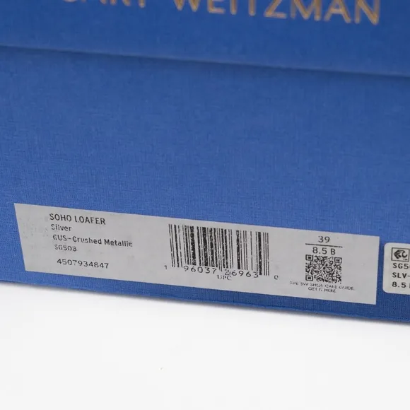 Stuart Weitzman | Women's Soho Silver Loafers