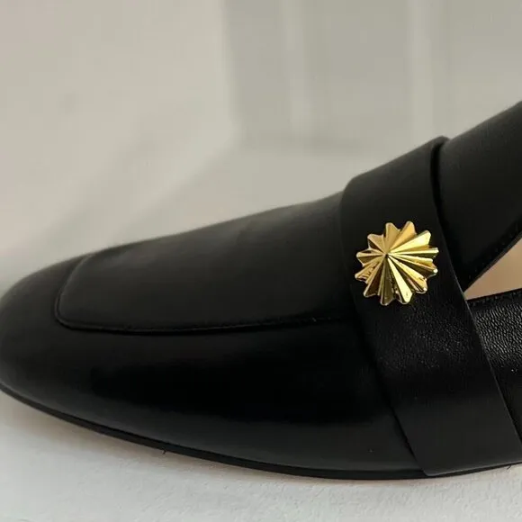 Stuart Weitzman Wylie Star CollapsibleHeel Loafers Size 9.5