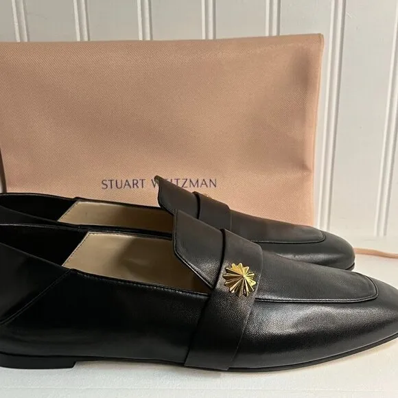 Stuart Weitzman Wylie Star CollapsibleHeel Loafers Size 9.5