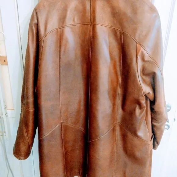 Stunning Vintage 1970's Friitala Leather jacket.