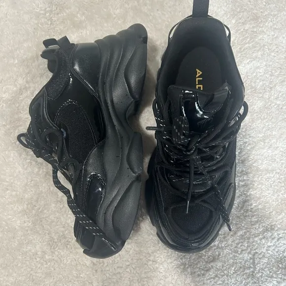 Stylish Black Sneakers
