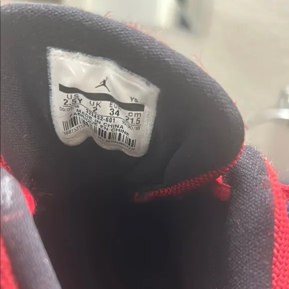 Stylish Red High-Top Sneakers