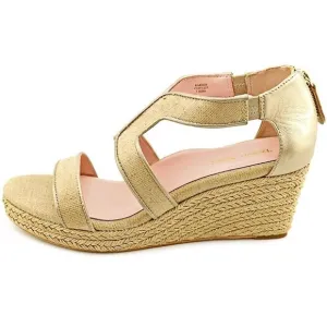 Taryn Rose Gold Beige Karsen Espadrilles Wedges