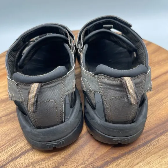 Teva Forebay Mens 11 Fisherman Sport Hiking Trail Water Sandals Shoes Shocpad